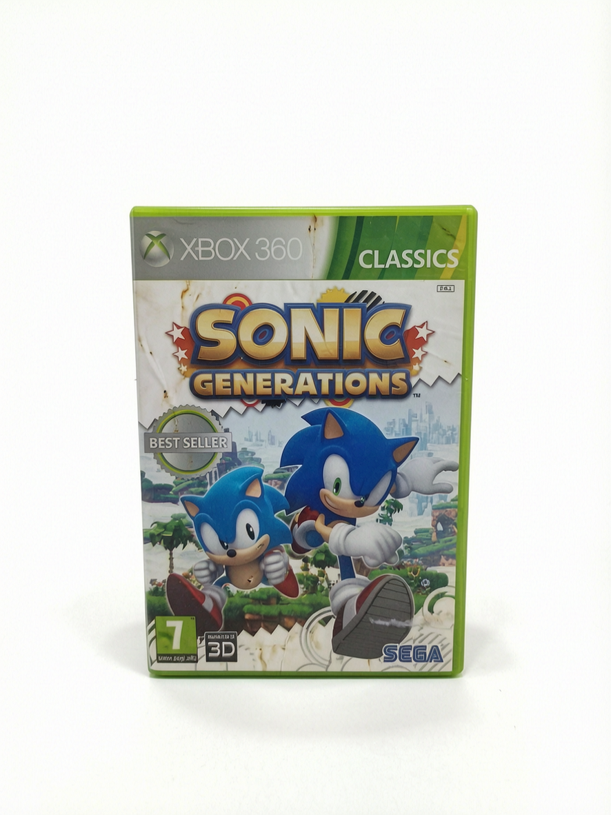 Sonic Generations Classics Xbox 360