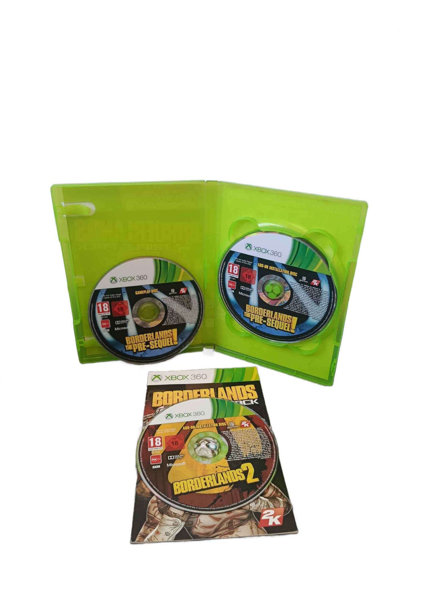 Borderlands Triple Pack Xbox 360