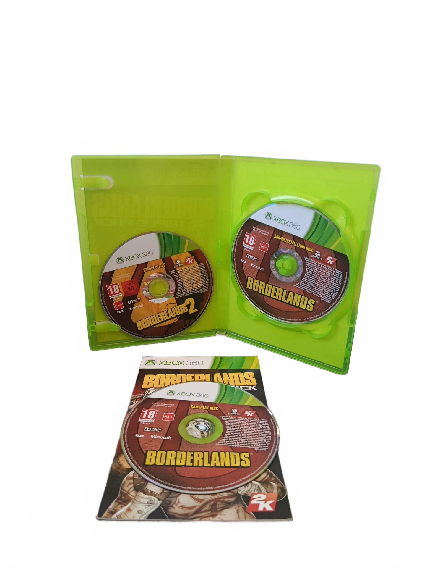 Borderlands Triple Pack Xbox 360