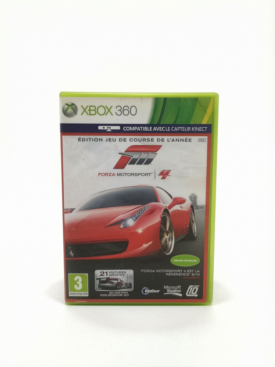 Forza Motorsport 4 Edition Jeu De Course De L'année Xbox 360