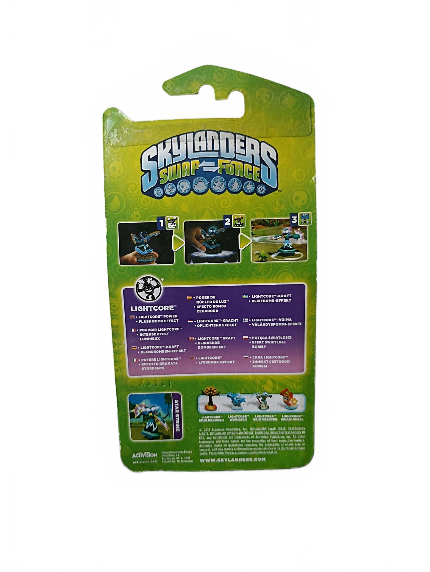 Figurine Star Strike Lightcore Skylanders Giants