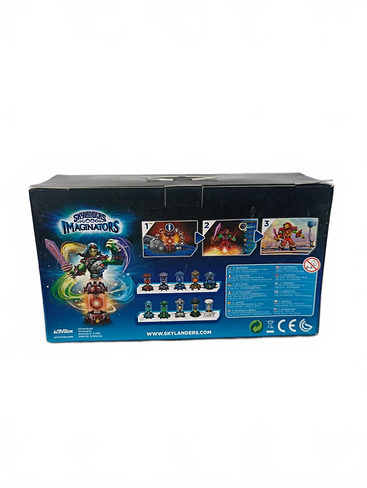 Figurines Skylanders Imaginators : Lumière, Feu et Terre