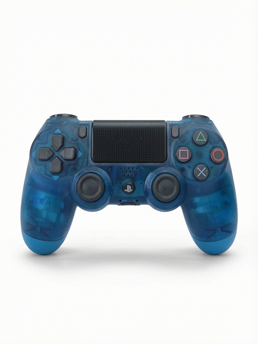 Manette Sony DualShock 4 bleue camouflage