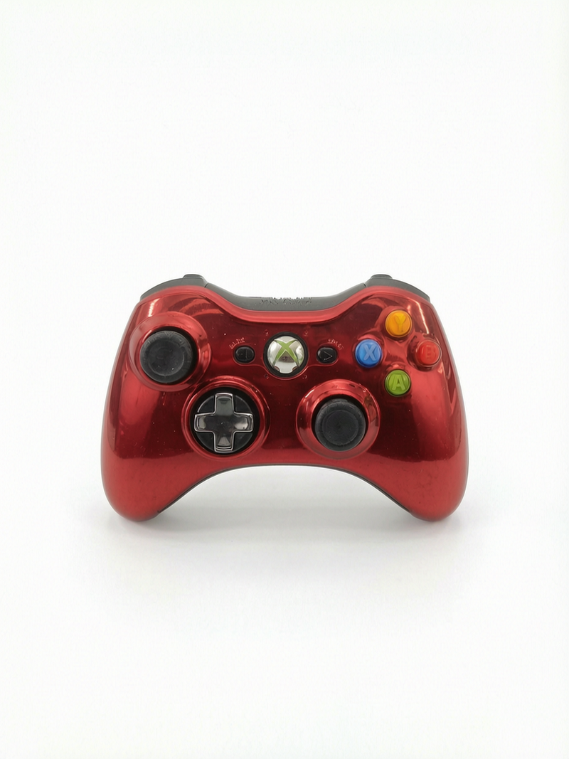 Manette Xbox 360 Chrome Series Rouge