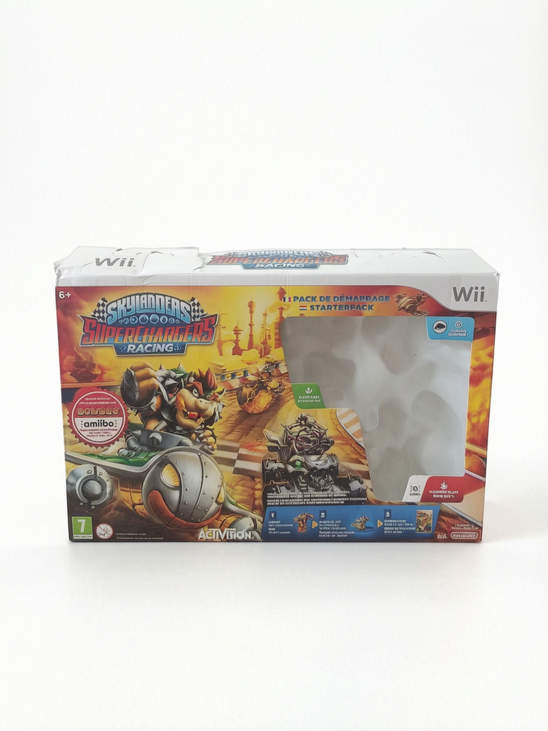 Boite Vide Figurine SuperChargers Racing – Starter Pack avec Hammer Slam Bowser nintendo Wii