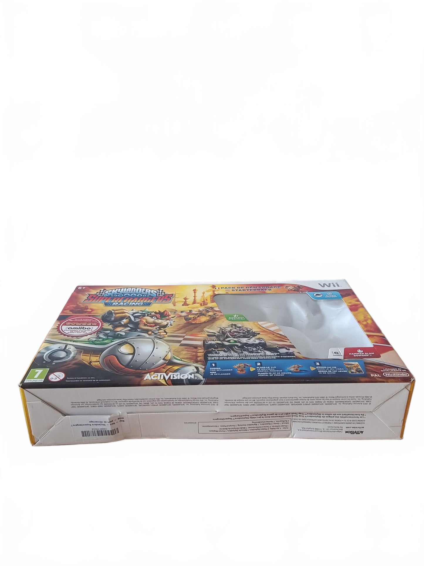 Boite Vide Figurine SuperChargers Racing – Starter Pack avec Hammer Slam Bowser nintendo Wii