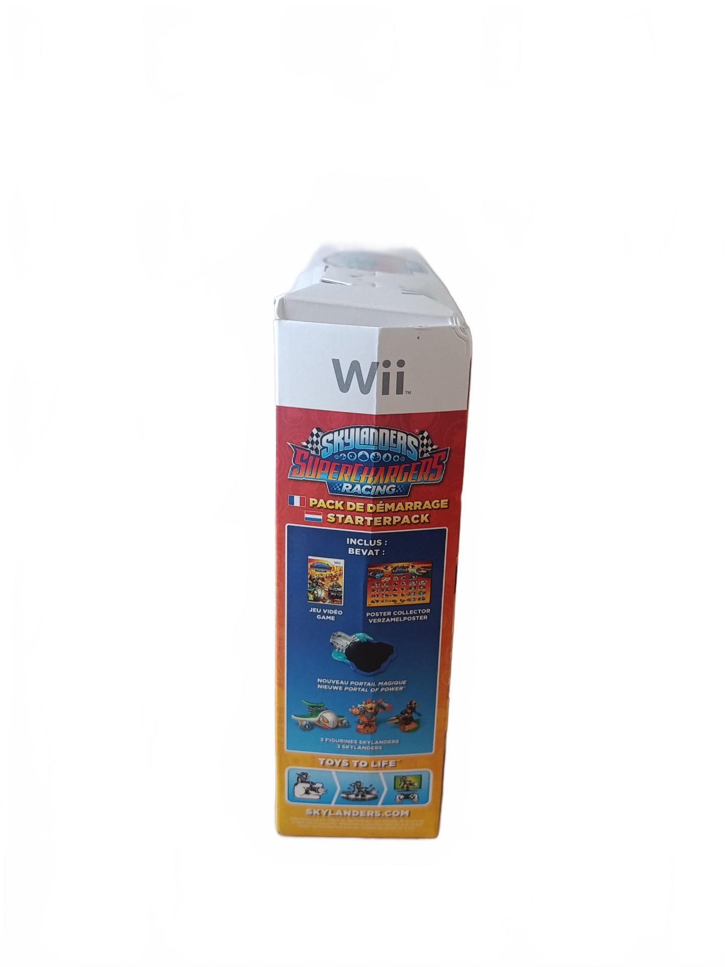Boite Vide Figurine SuperChargers Racing – Starter Pack avec Hammer Slam Bowser nintendo Wii