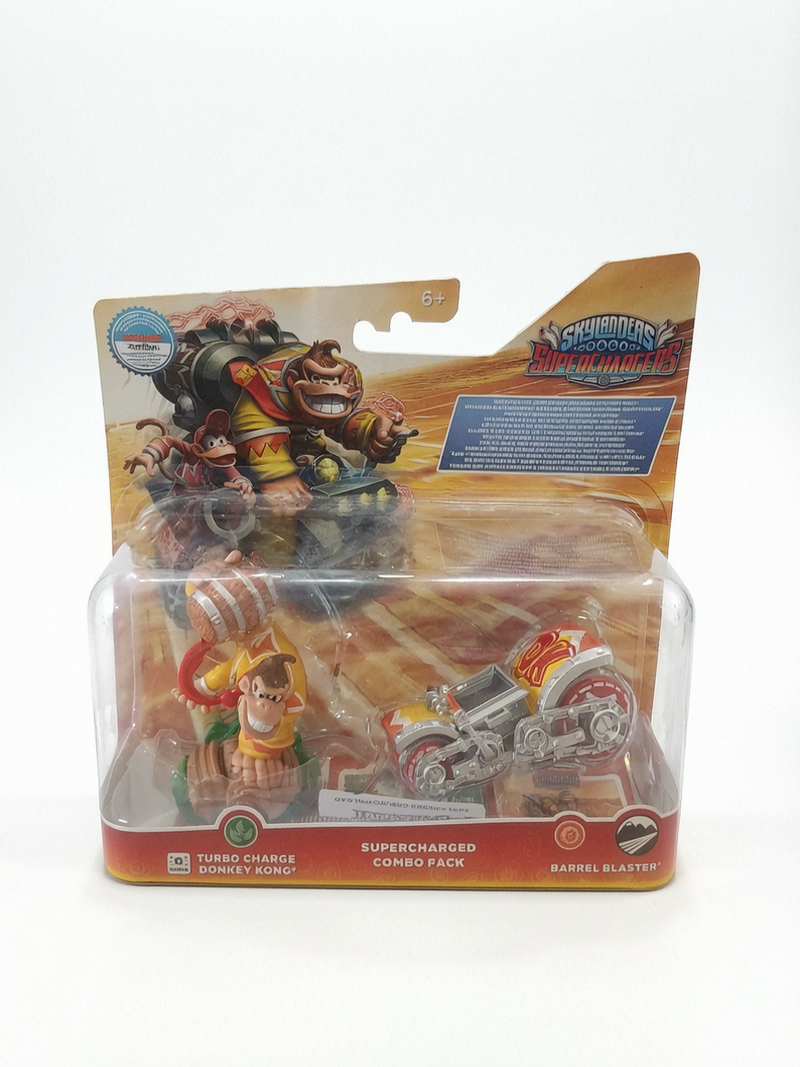 Figurine Turbo Charge Donkey Kong + Barrel Blaster – SuperCharged Combo Pack