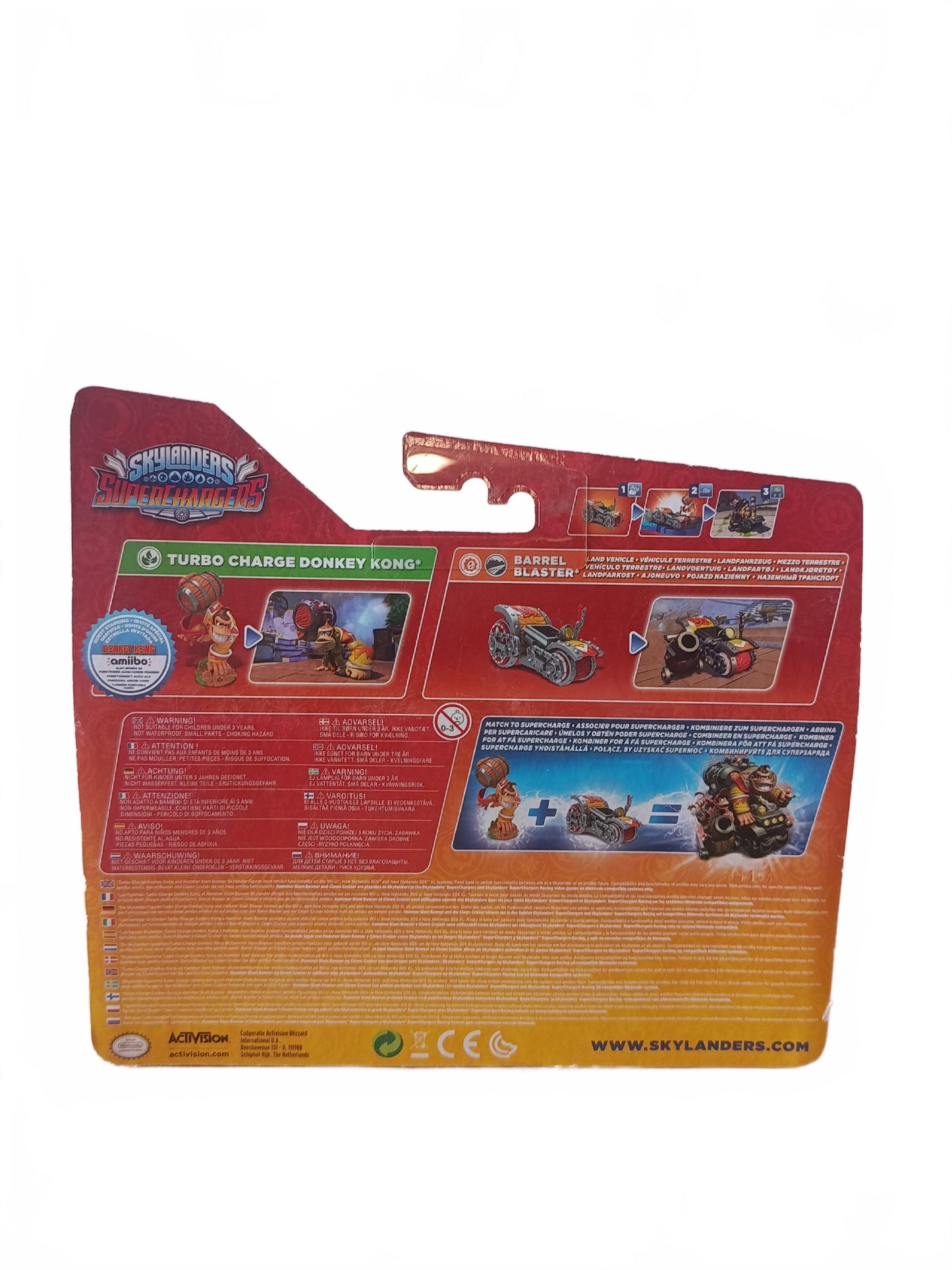 Figurine Turbo Charge Donkey Kong + Barrel Blaster – SuperCharged Combo Pack