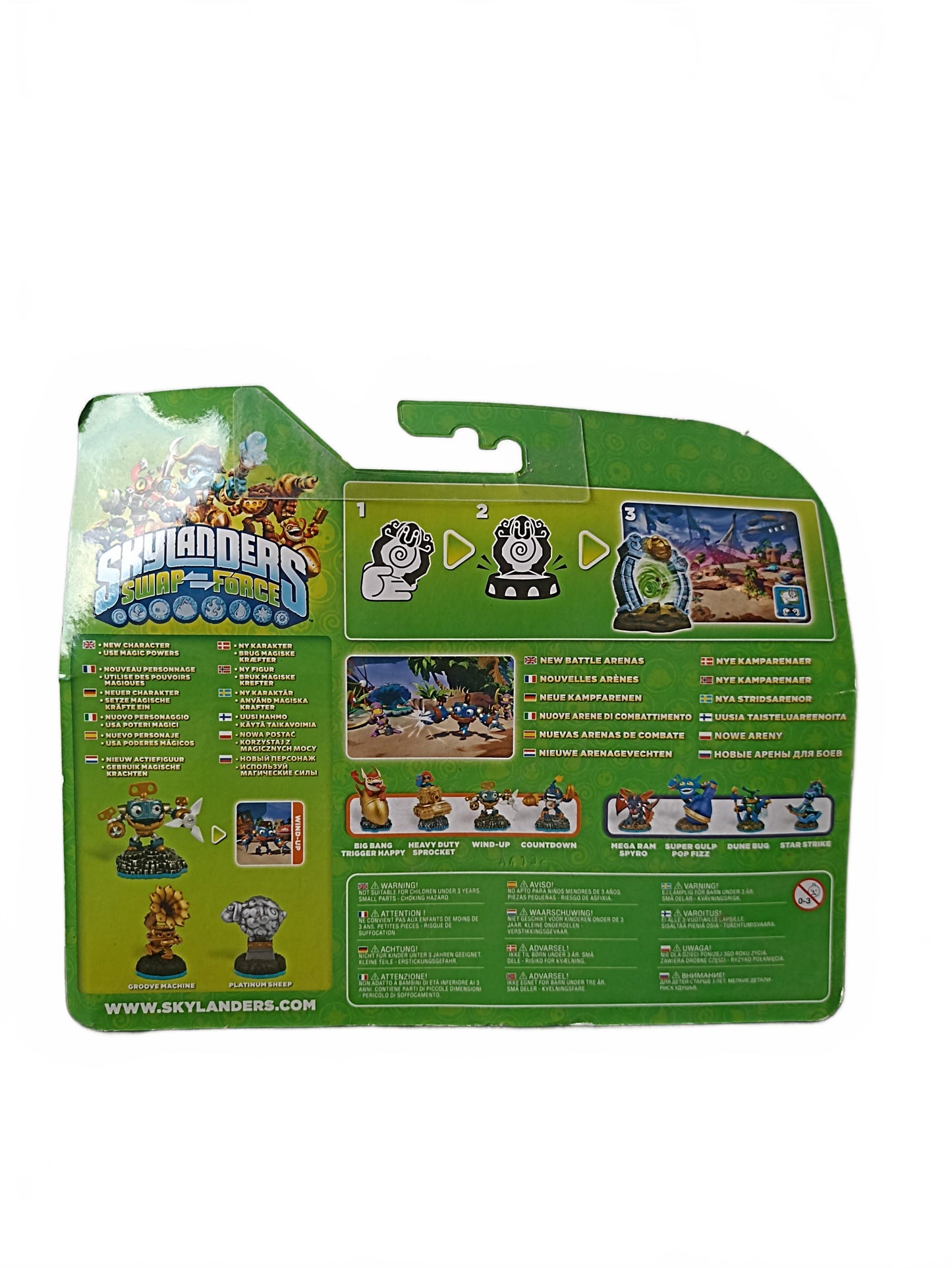 Pack Figurines Skylanders Swap Force