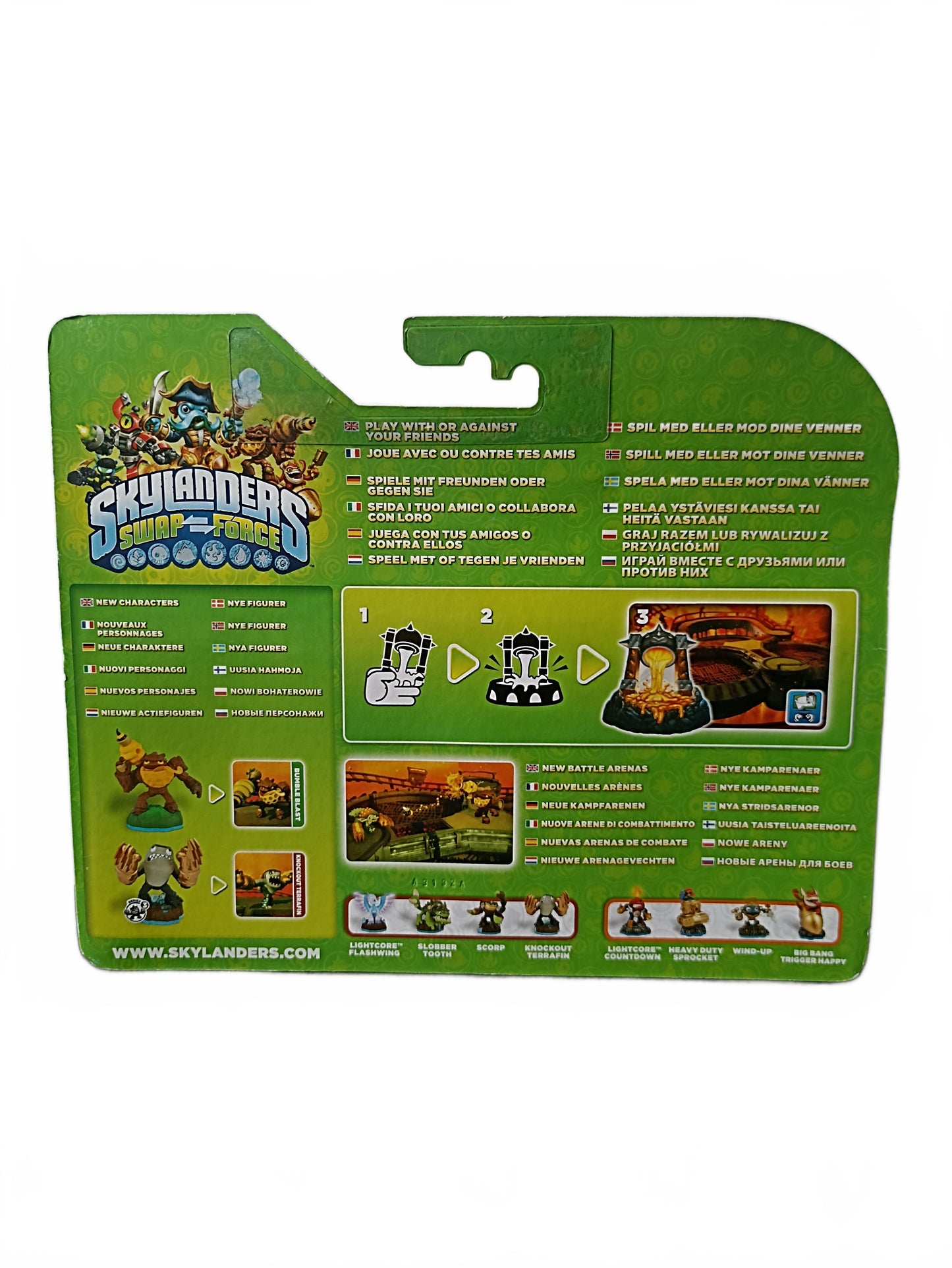 Pack Figurines Skylanders  Fiery Forge Swap Force