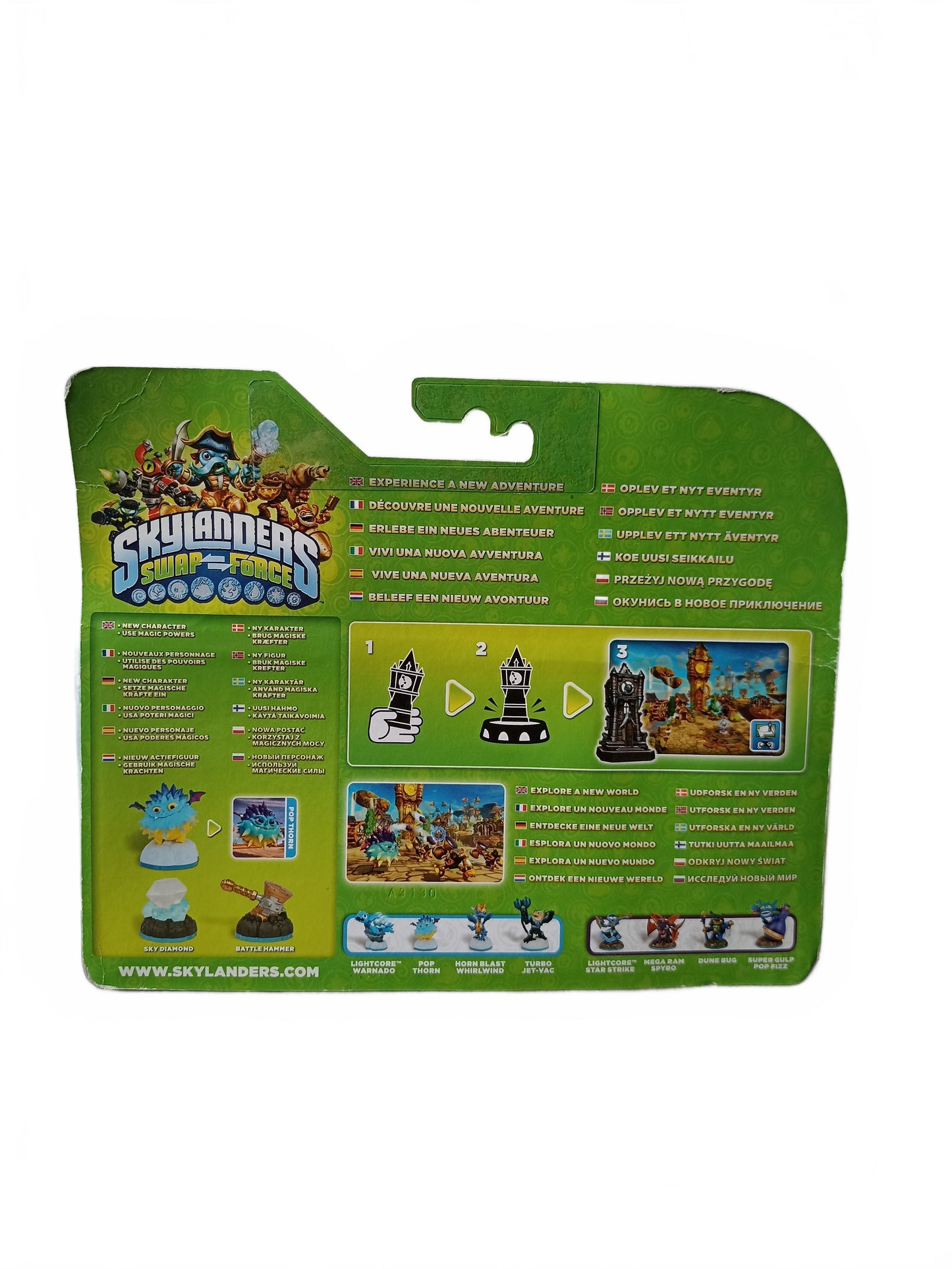 Figurines Skylanders Dragon's Peak Adventure Pack Swap Force