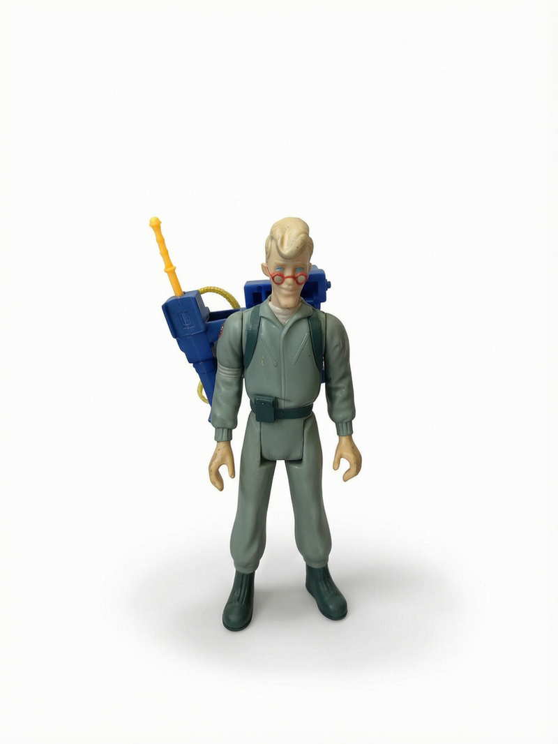 Figurine seule Egon Spengler The Real Ghost Busters Egon Spengler avec Proton Pack Kenner vintage