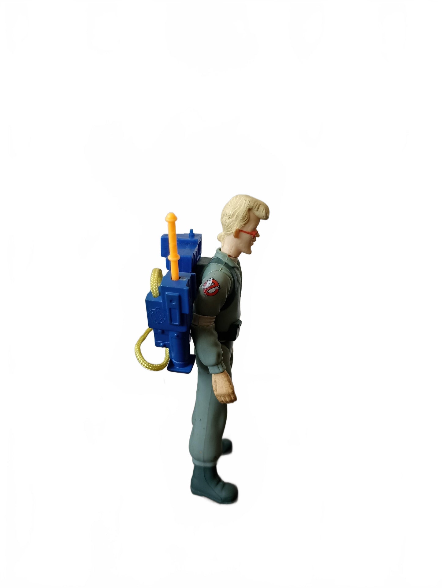 Figurine seule Egon Spengler The Real Ghost Busters Egon Spengler avec Proton Pack Kenner vintage