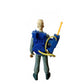 Figurine seule Egon Spengler The Real Ghost Busters Egon Spengler avec Proton Pack Kenner vintage