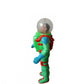Figurine seule The Real Ghost Busters (Bras articuler) Ecto-Glow / combinaison spatiale avec casque Kenner vintage