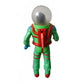 Figurine seule The Real Ghost Busters (Bras articuler) Ecto-Glow / combinaison spatiale avec casque Kenner vintage
