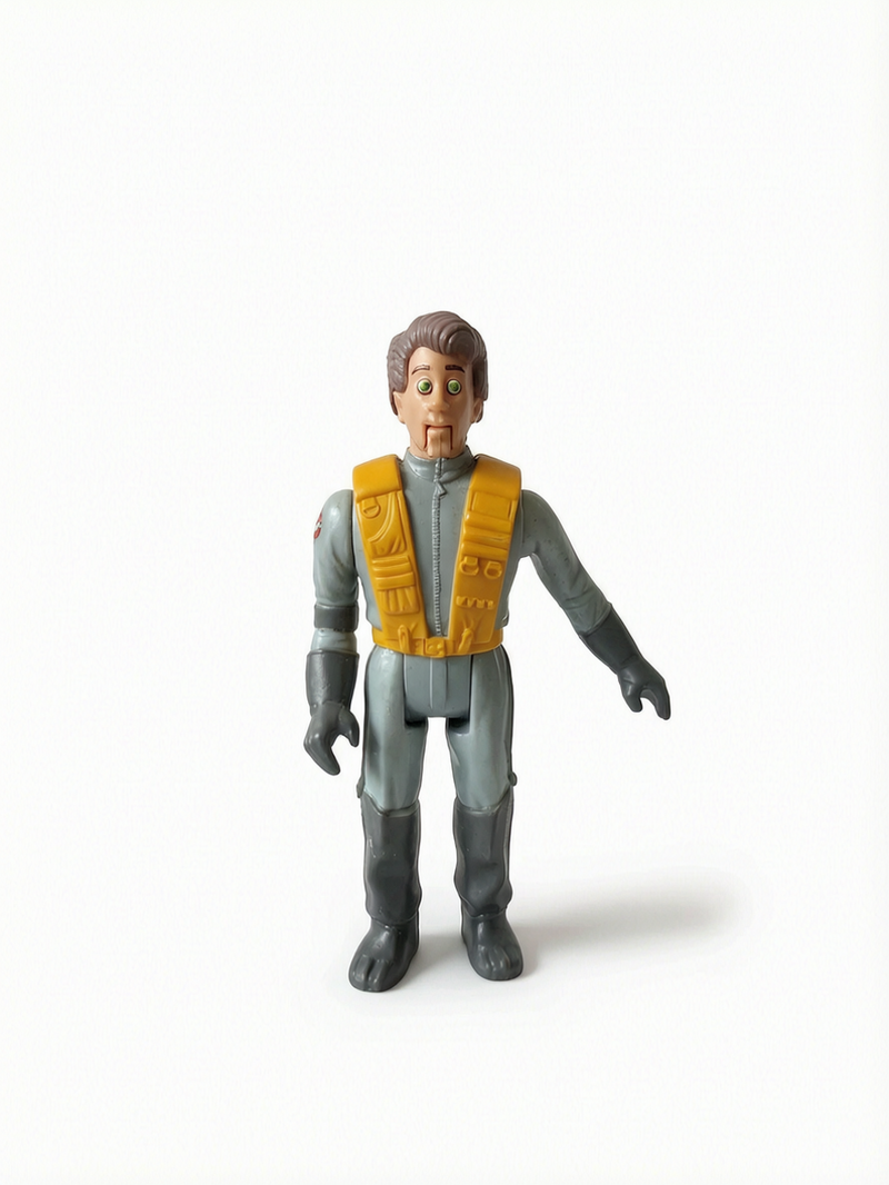 Figurine seule The Real Ghost Busters (Bras articuler) Peter Venkman Fright Features Kenner vintage