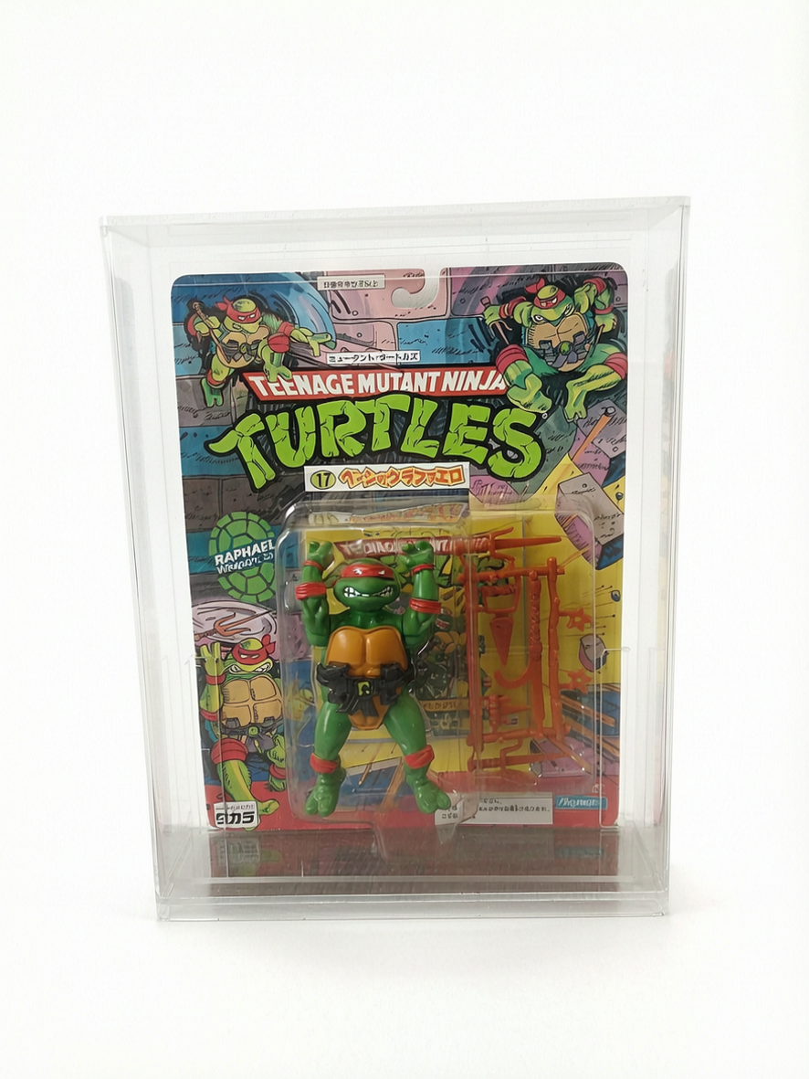 Figurine Teenage Mutant Ninja Turtles Raphael Playmates Takara Japon sous blister