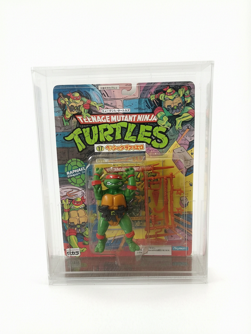 Figurine Teenage Mutant Ninja Turtles Raphael Playmates Takara Japon sous blister