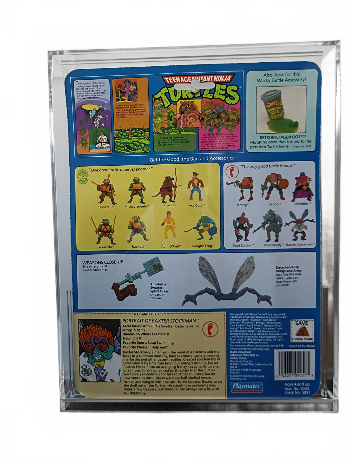 Figurine Baxter Stockman Teenage Mutant Hero Turtles