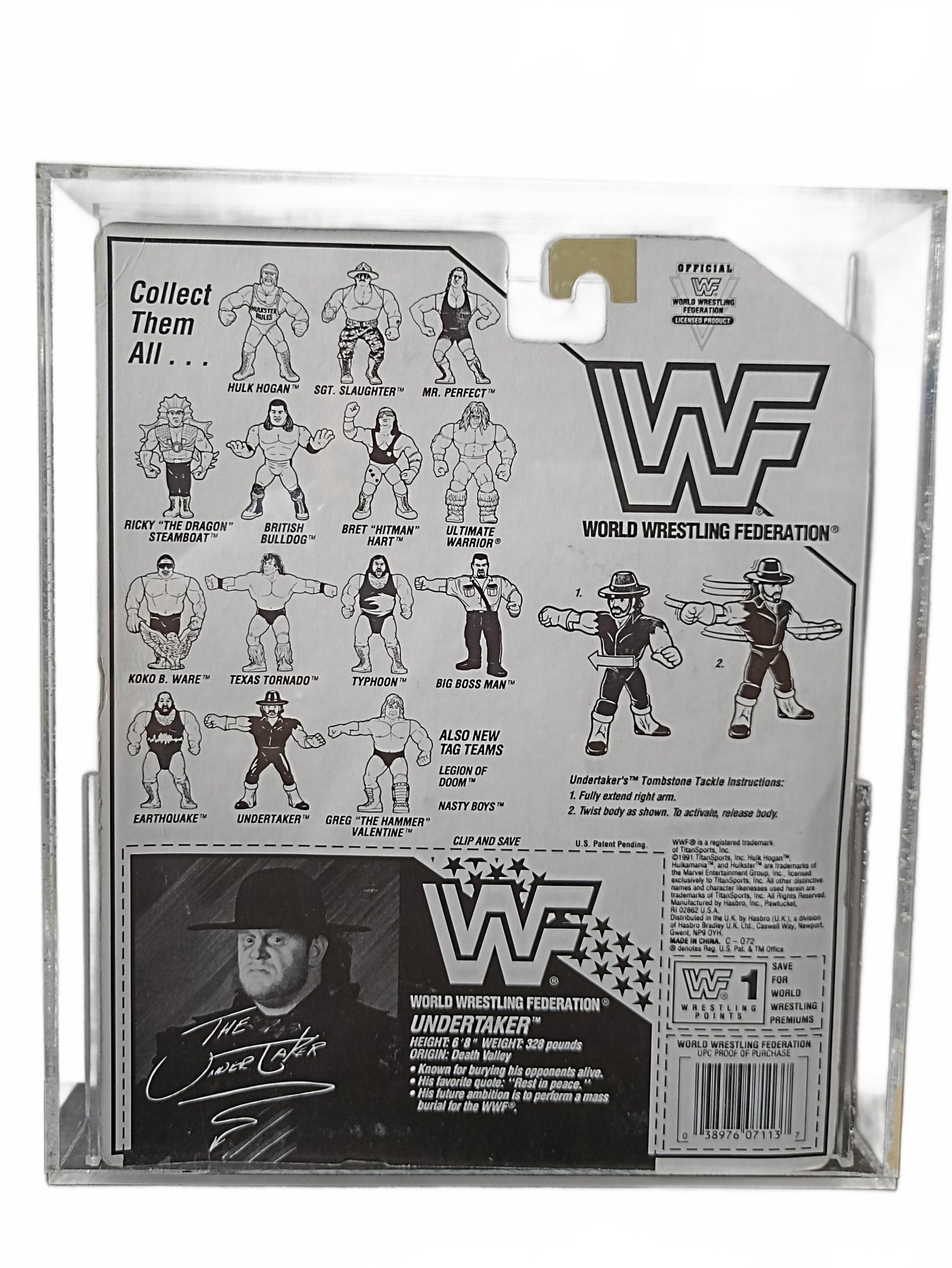 Figurine Undertaker Official WWF