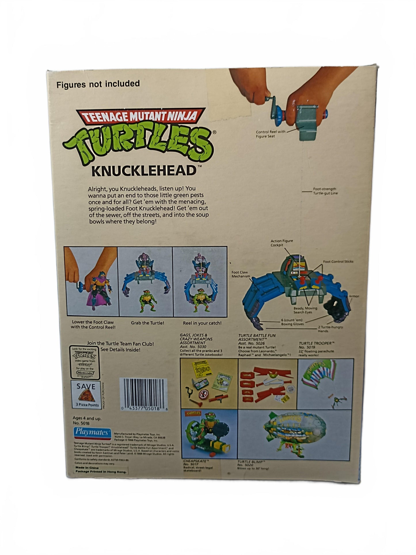 Figurine Knucklehead Teenage Mutant Hero Turtles