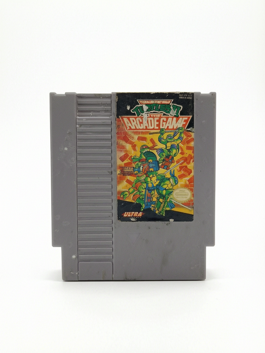 Teenage Mutant Ninja Turtles II: The Arcade Game Nintendo NES Version USA