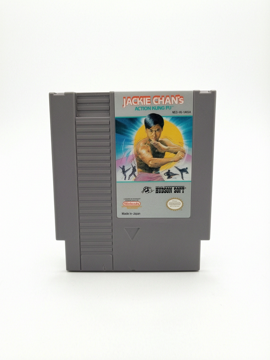 Jackie Chan's Action Kung Fu Nintendo NES Version USA