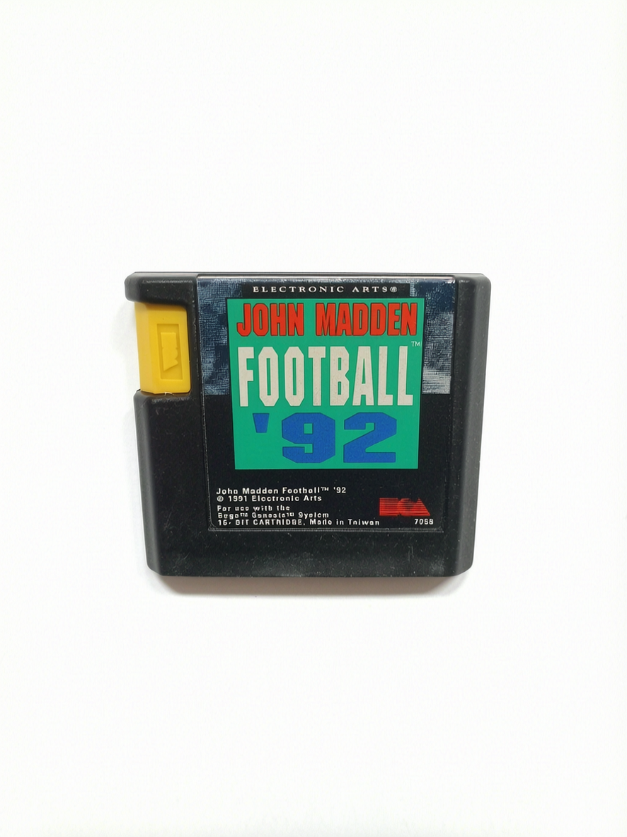 John Madden Football '92 Mega Drive Version USA