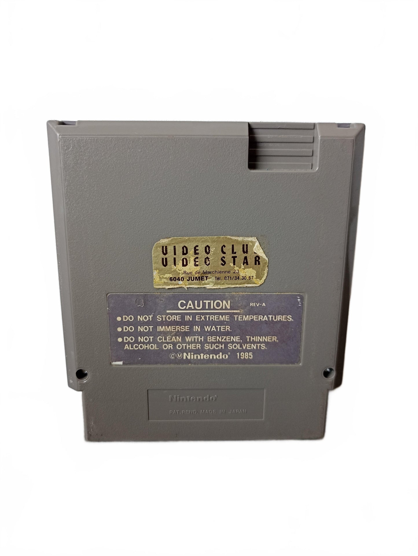 Total Recall Nintendo NES Version USA
