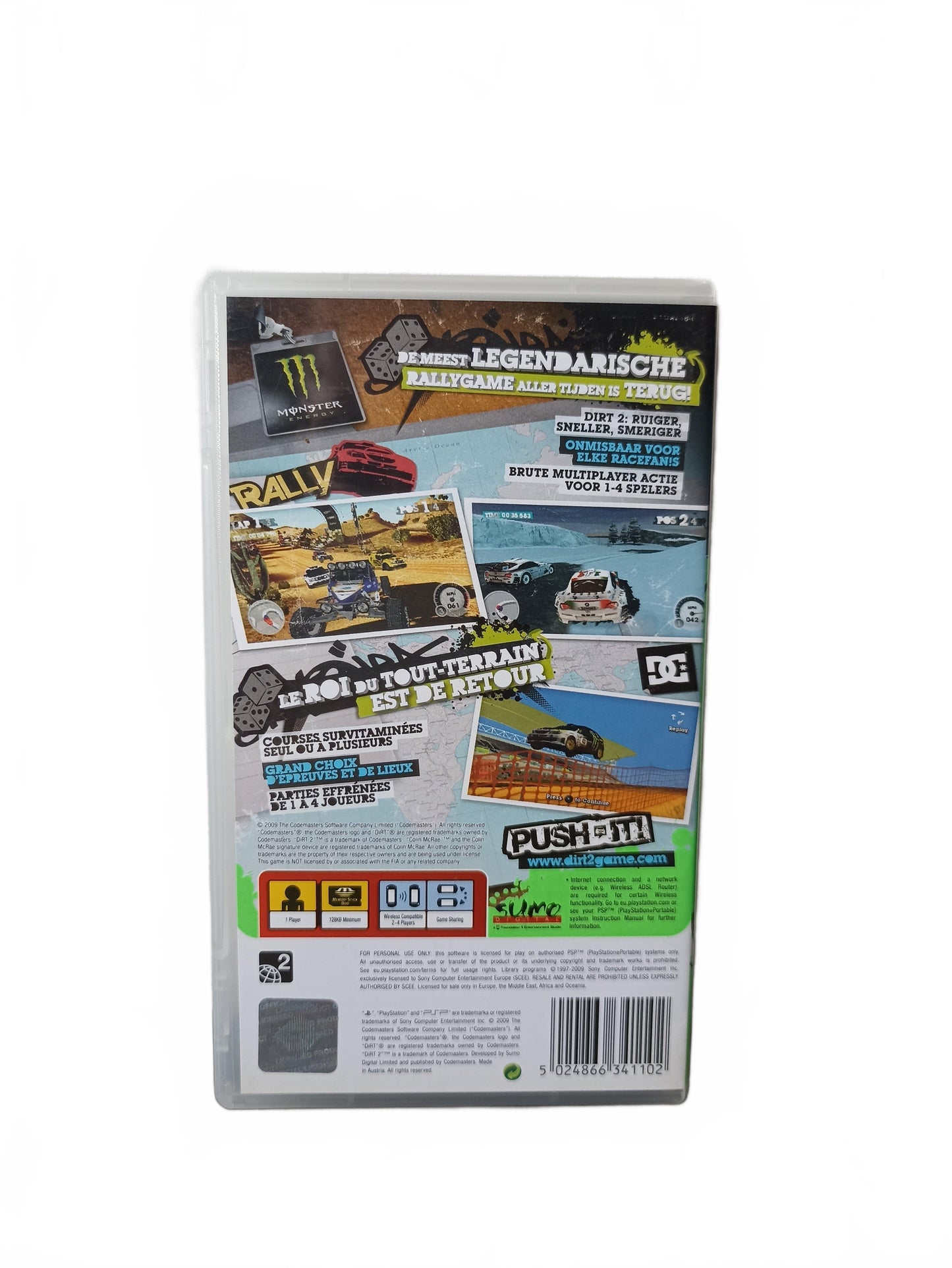 Colin McRae: DiRT 2 Playstation Portable (PSP)