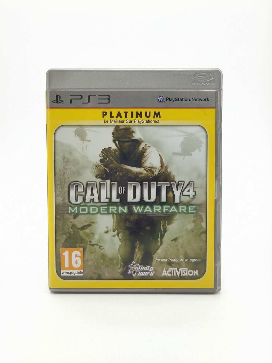 Call of Duty 4: Modern Warfare Playstation 3 PS3 Platinum