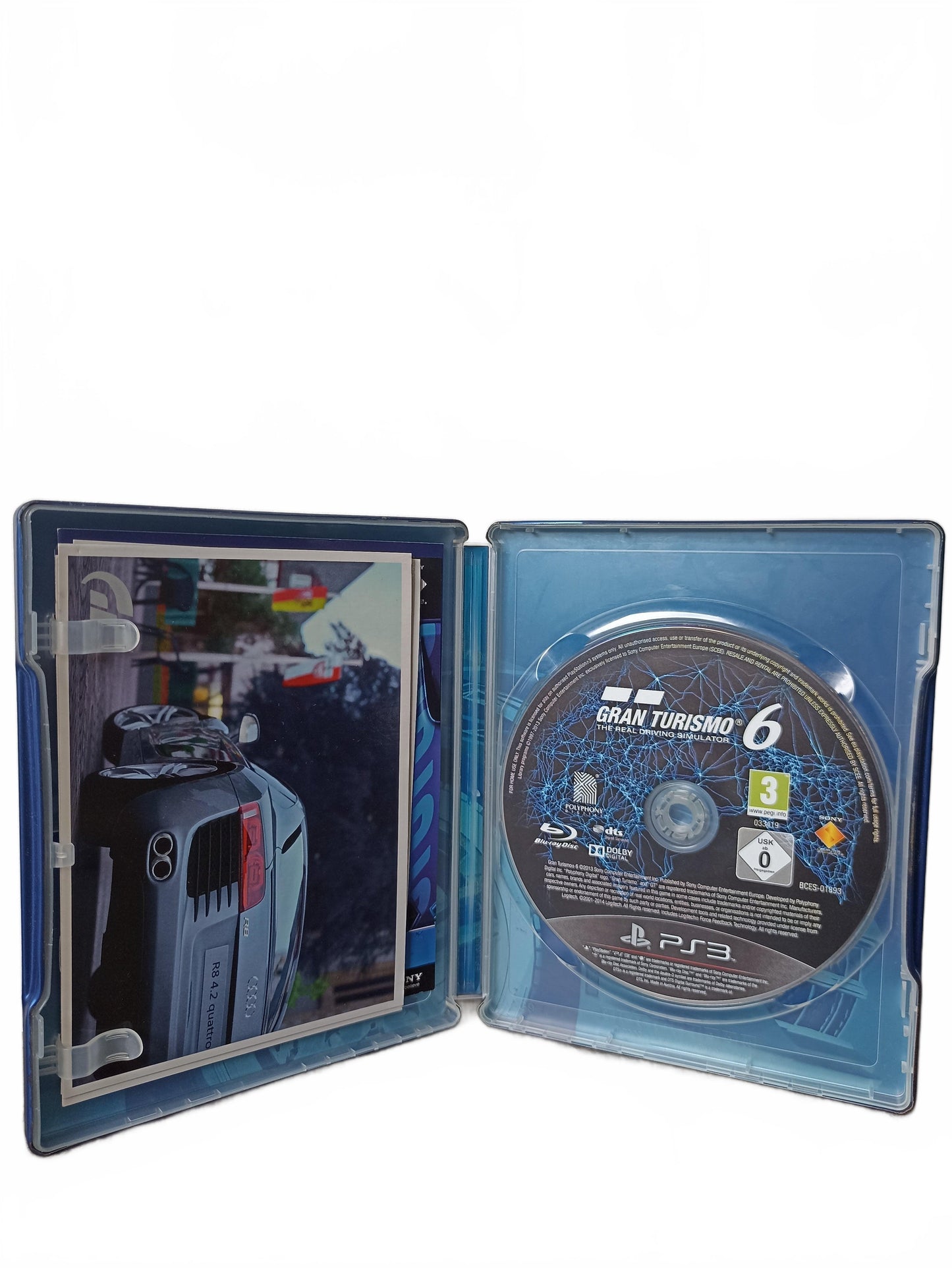 Steelbook Gran Turismo 6 Playstation 3 PS3 édition 15e anniversaire
