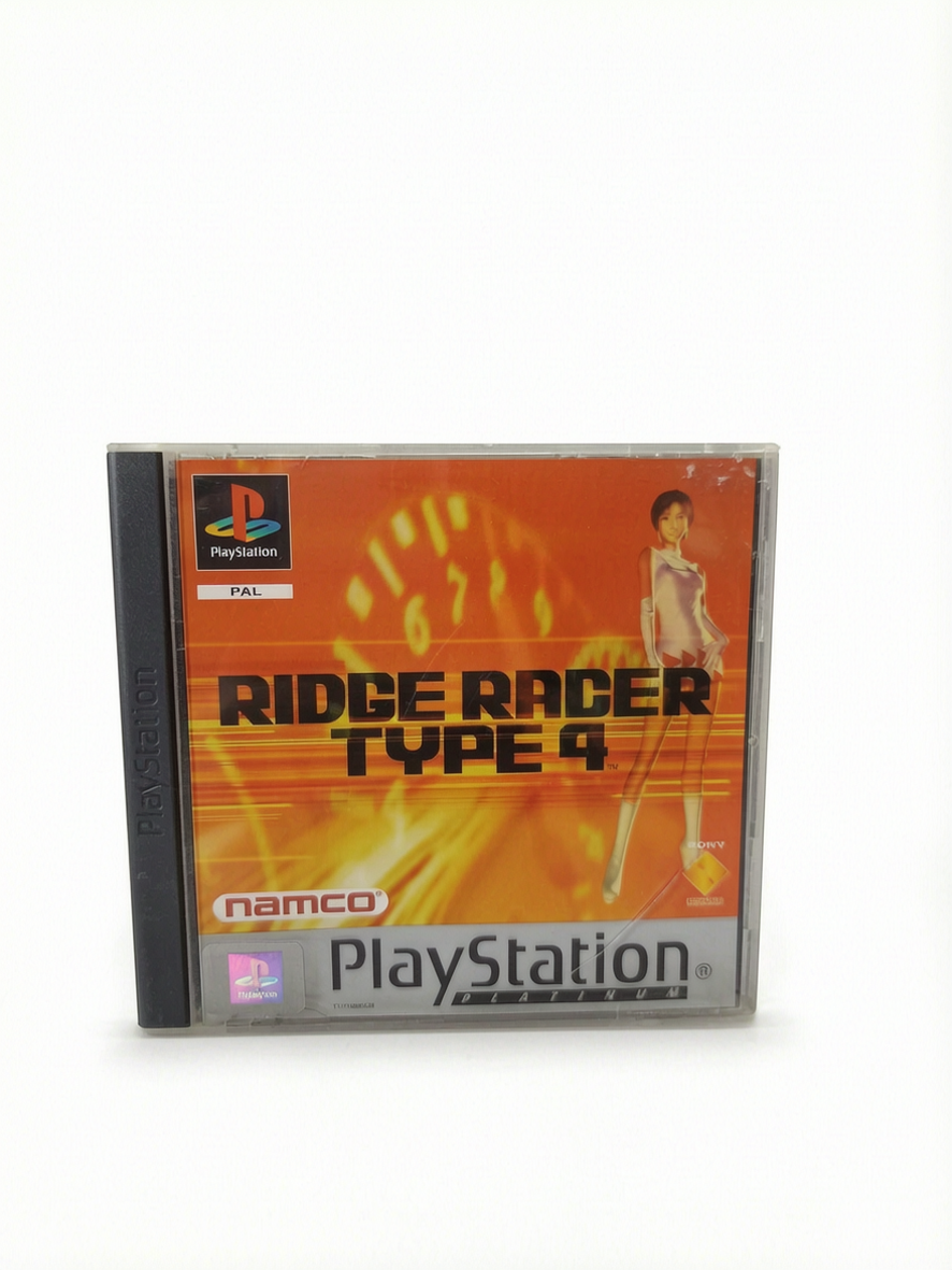 Ridge Racer Type 4 PlayStation 1 Platinum