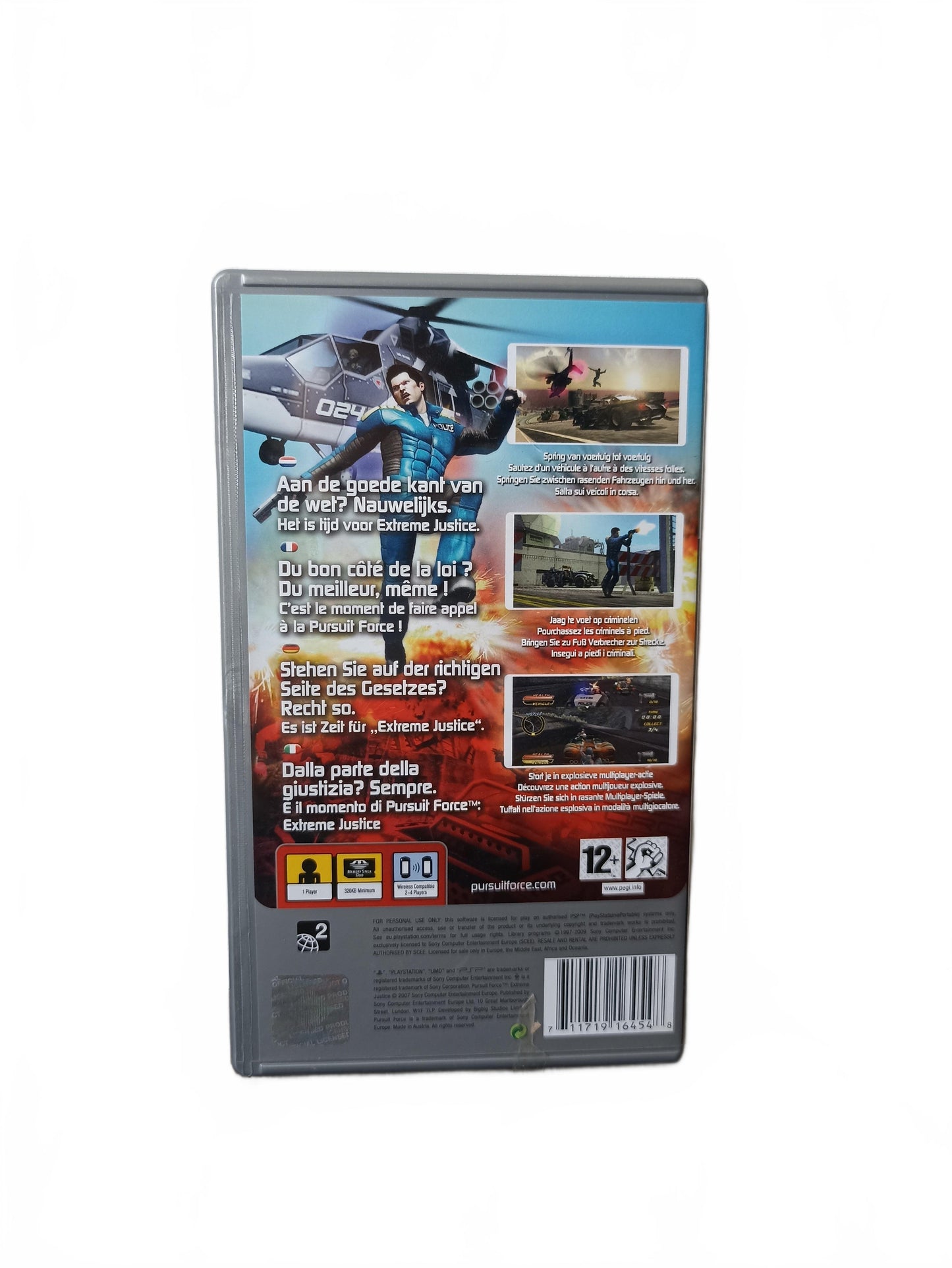 Pursuit Force: Extreme Justice PSP Version Platinum