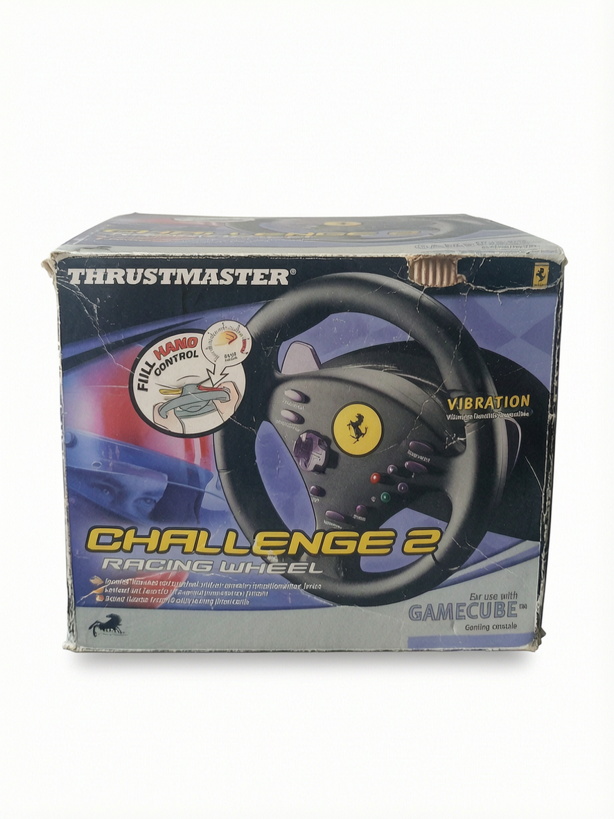 Thrustmaster Challenge 2 Racing Wheel Nintendo GameCube