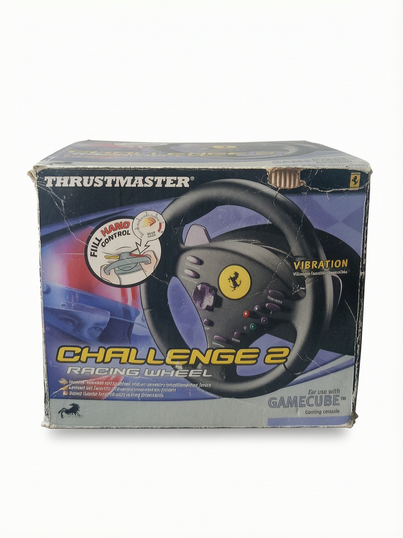 Thrustmaster Challenge 2 Racing Wheel Nintendo GameCube