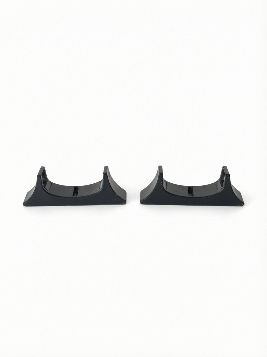Lot de 2 supports noirs pour cartouches Nintendo Wii U