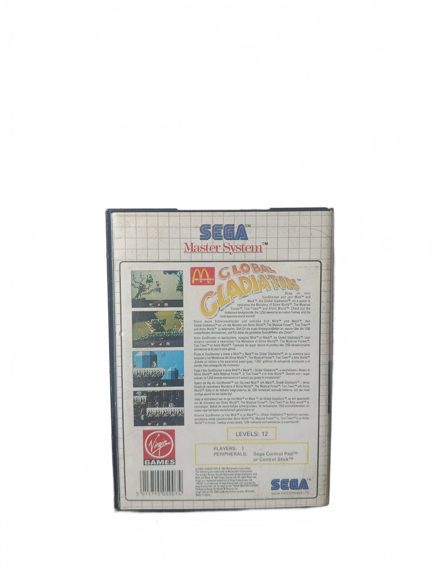 Global Gladiators - Sega Master System (SMS)