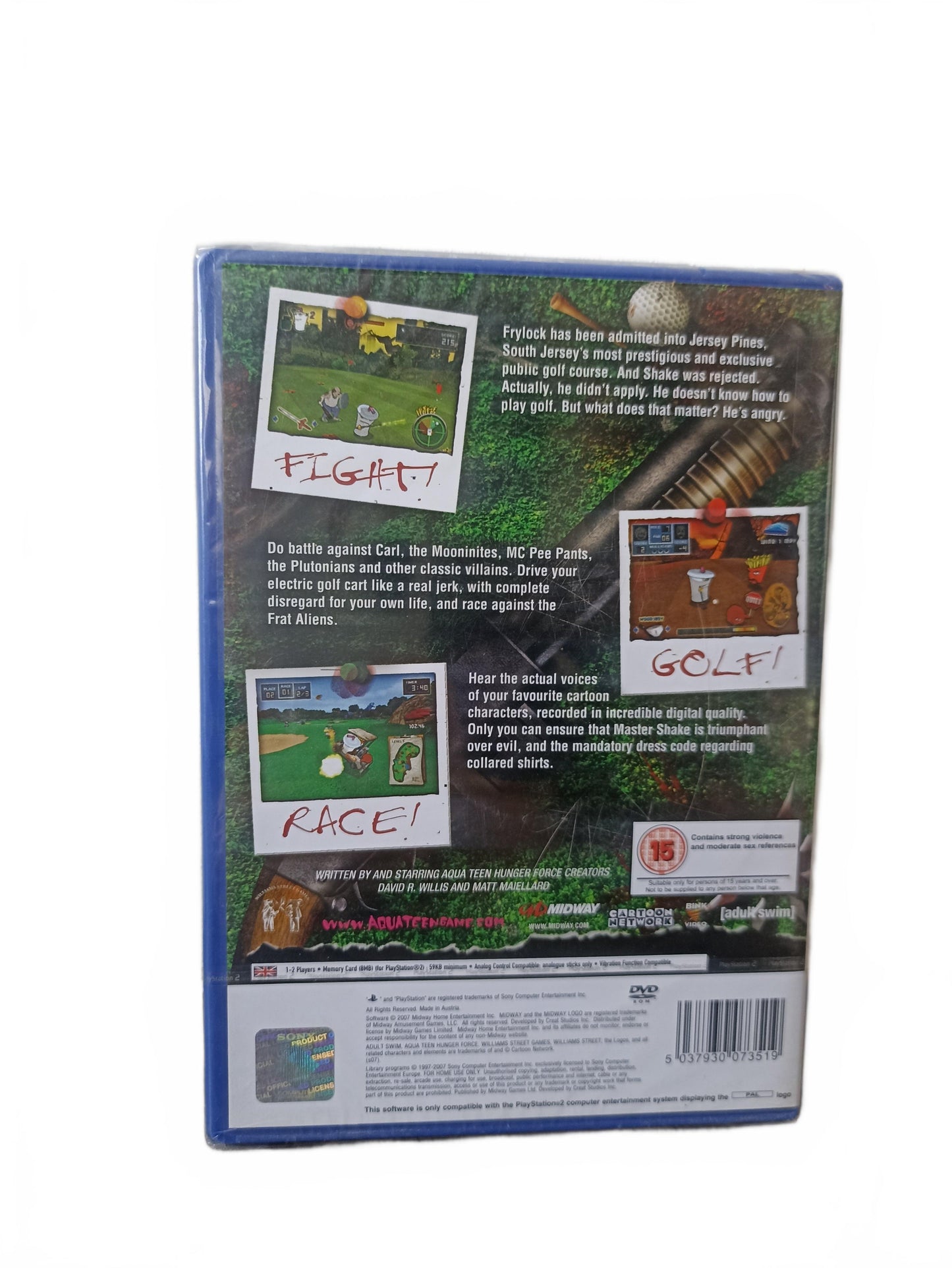 Aqua Teen Hunger Force: Zombie Ninja Pro-Am — PlayStation 2 — PS2