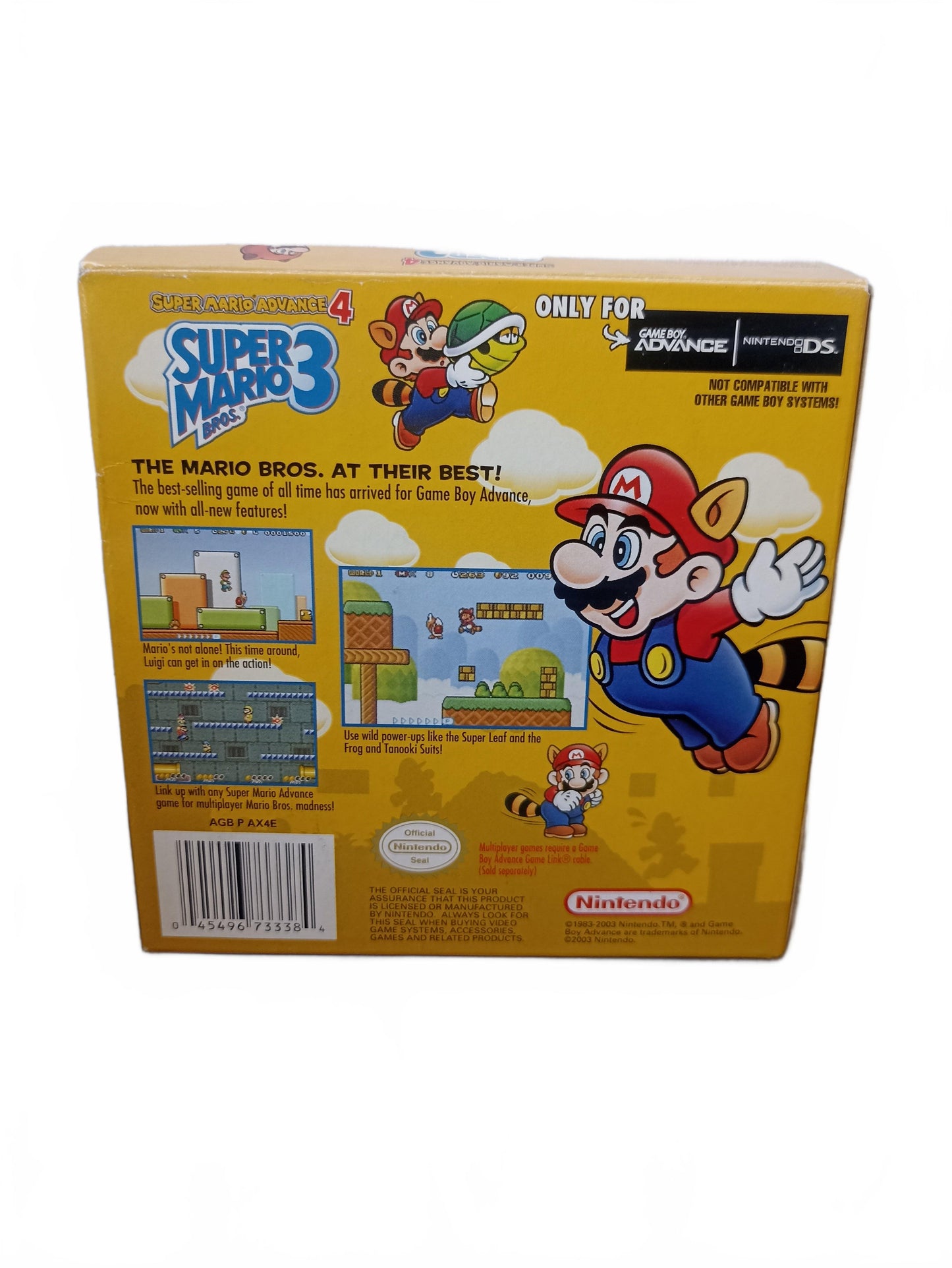 Super Mario Advance 4: Super Mario Bros. 3 — Game Boy Advance — GBA