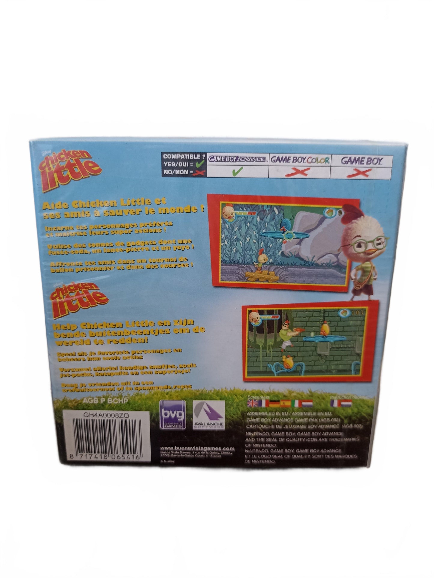 Chicken Little — Game Boy Advance — GBA