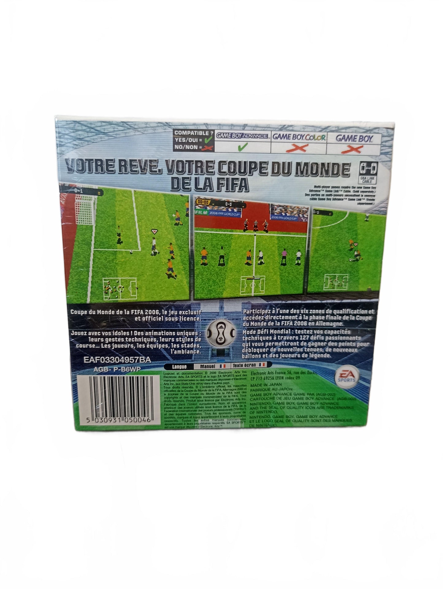 Coupe du monde de la FIFA 2006 — Game Boy Advance — GBA