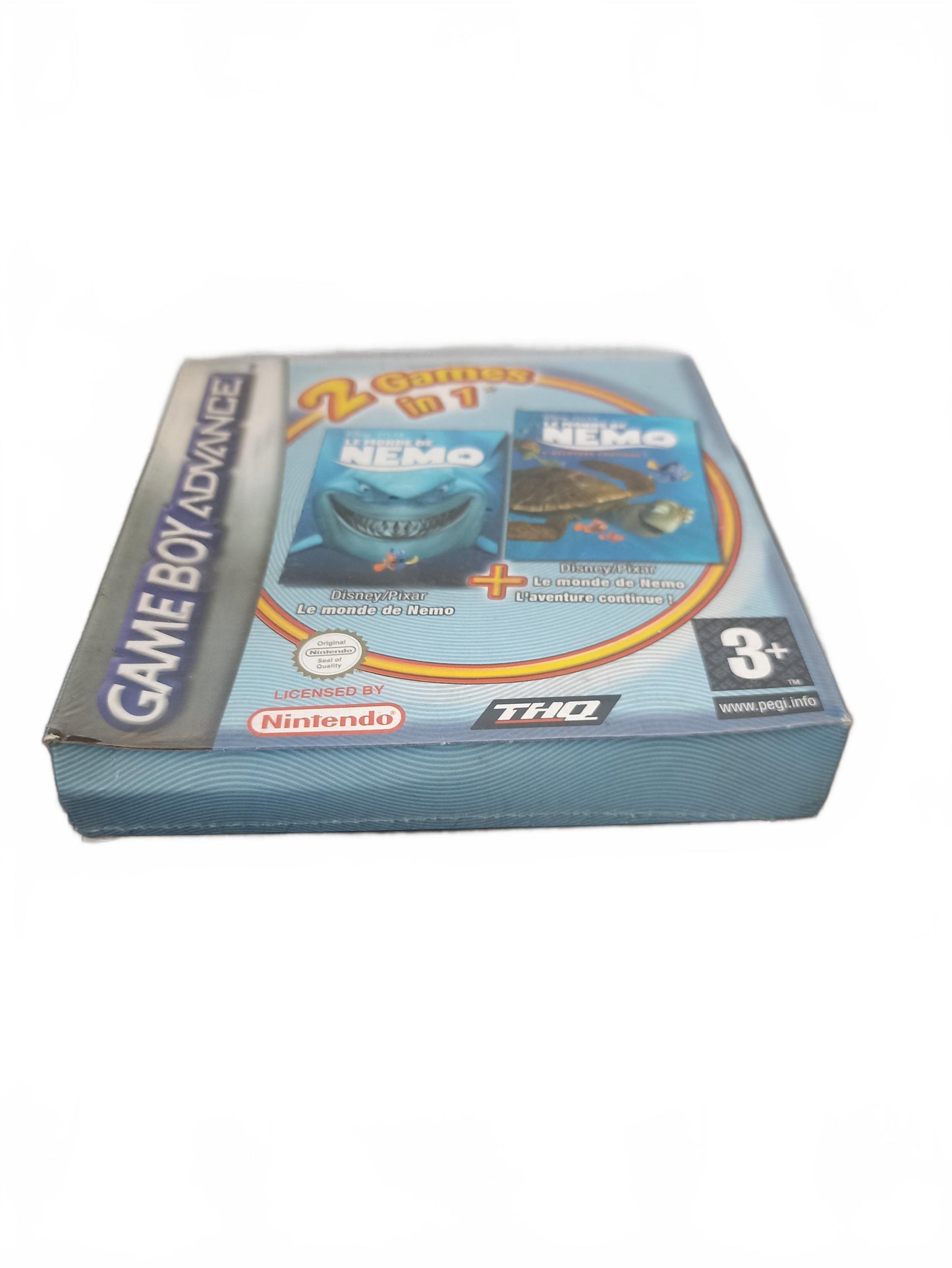 2 Games in 1 : Le Monde de Nemo + Le Monde de Nemo : L’aventure continue — Game Boy Advance — GBA