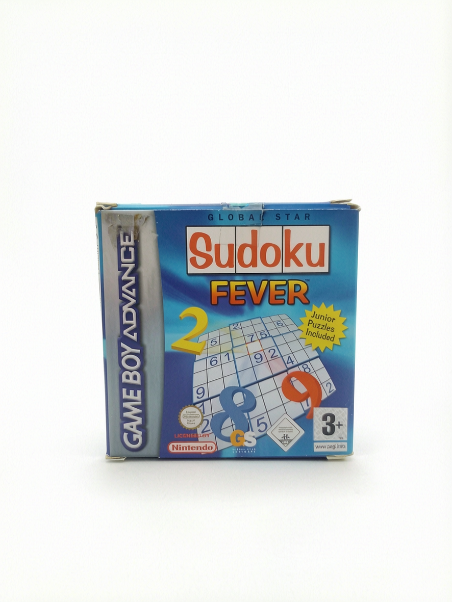 Sudoku Fever — Game Boy Advance — GBA