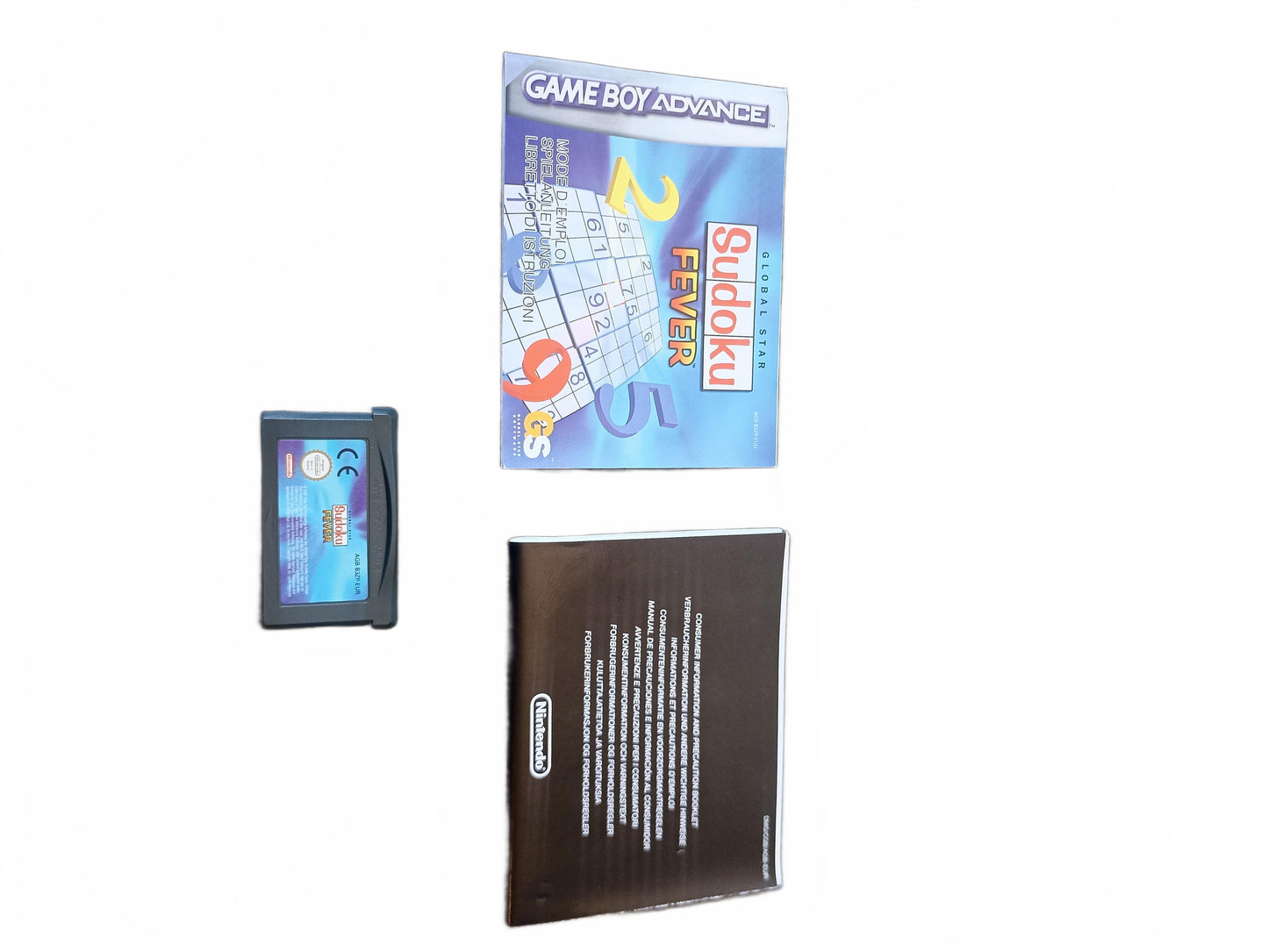 Sudoku Fever — Game Boy Advance — GBA