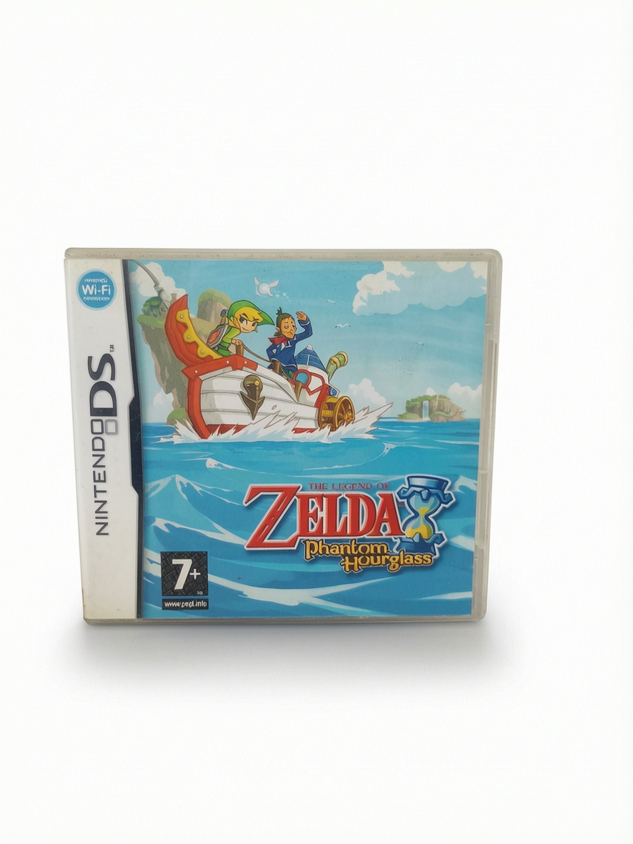 The Legend of Zelda: Phantom Hourglass — Nintendo DS Boîte seule avec notice
