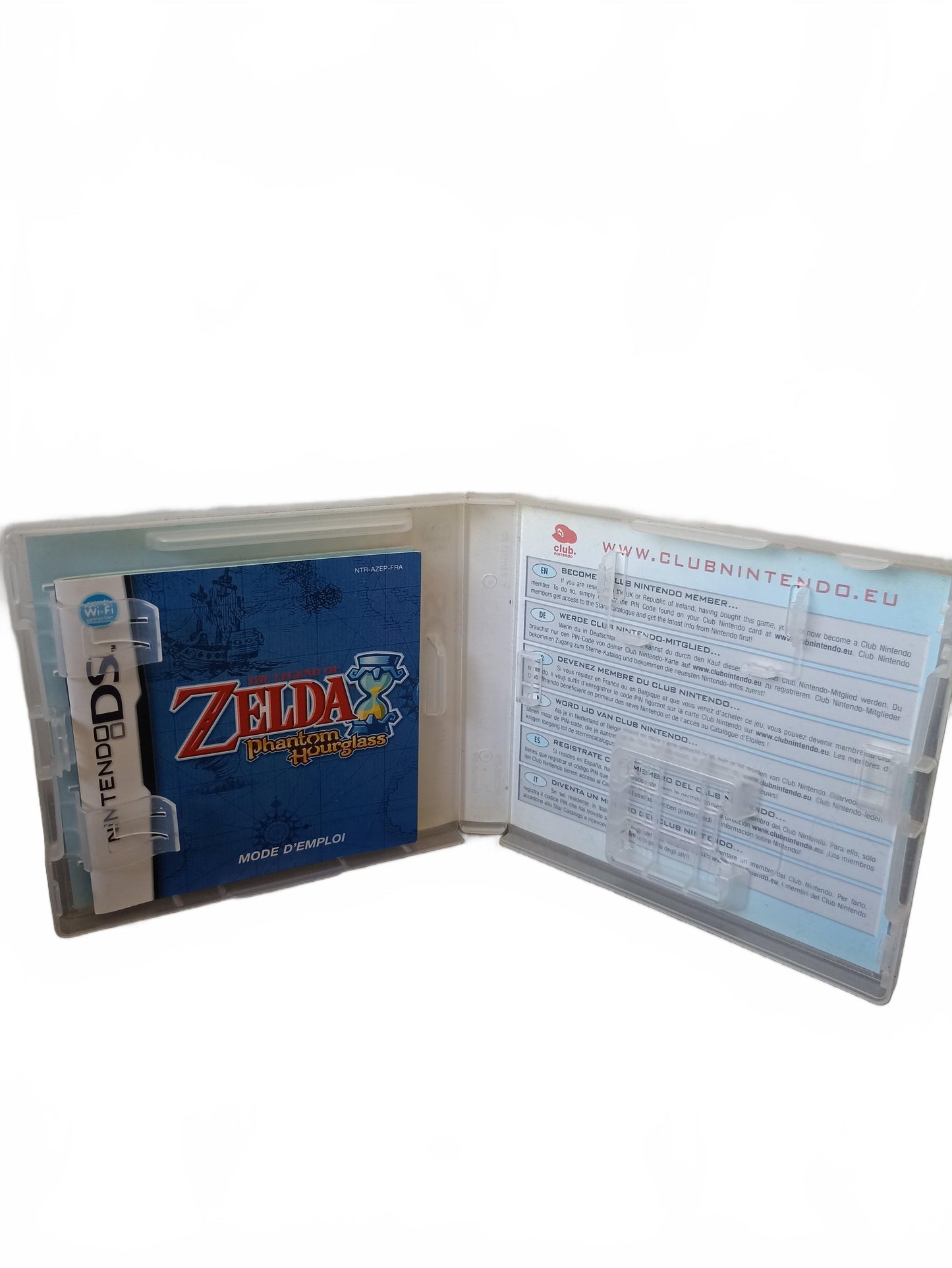 The Legend of Zelda: Phantom Hourglass — Nintendo DS Boîte seule avec notice