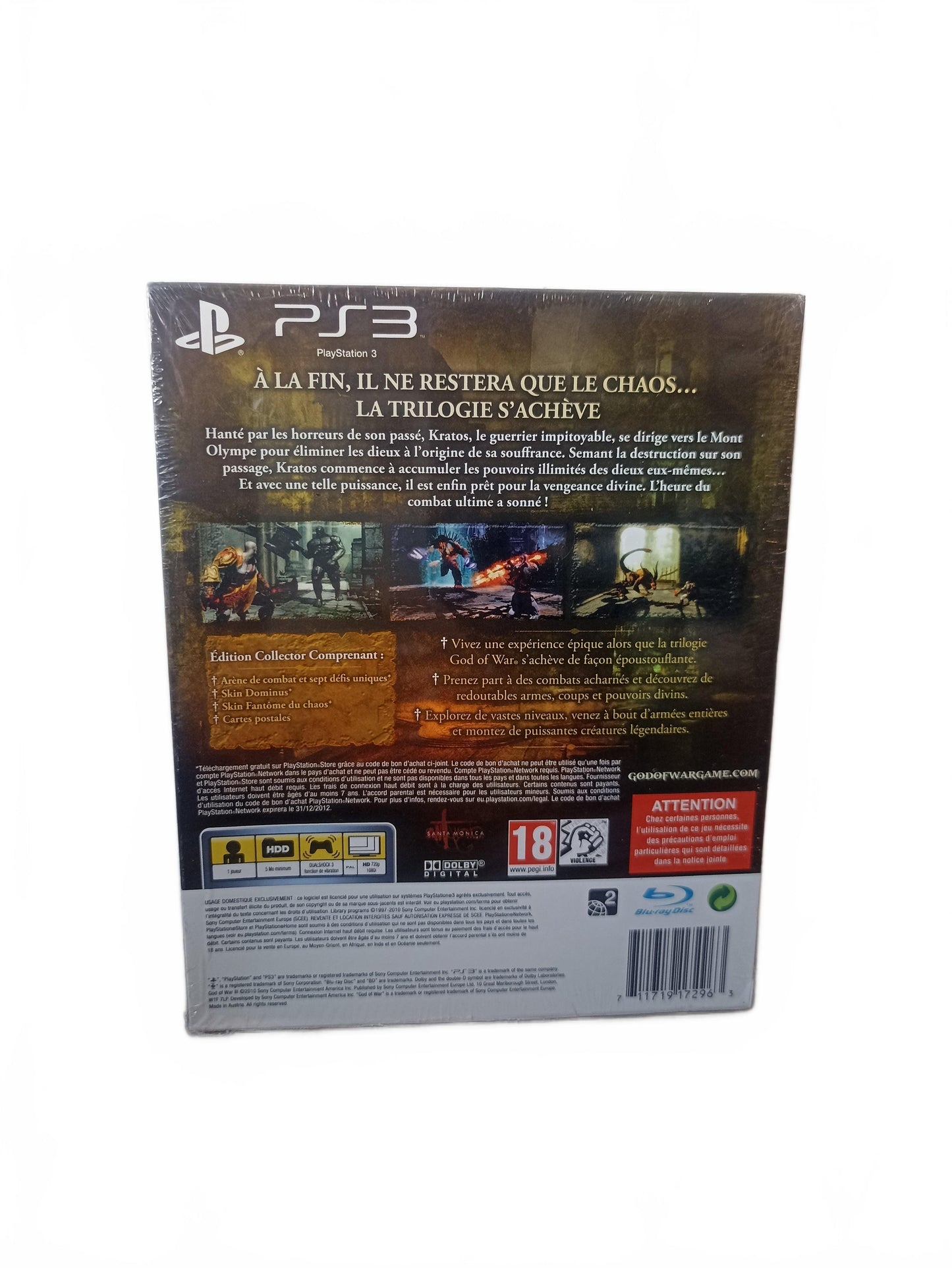 God of War: Ascension — PlayStation 3 — PS3